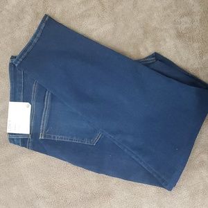 NWT LOFT skinny mid rise curvy fit ankle jeans - size 32/14